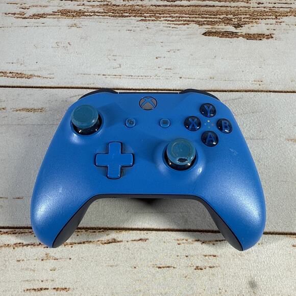 OEM Microsoft Xbox One Wireless Controller Model 1708 - Blue - Picture 1 of 5